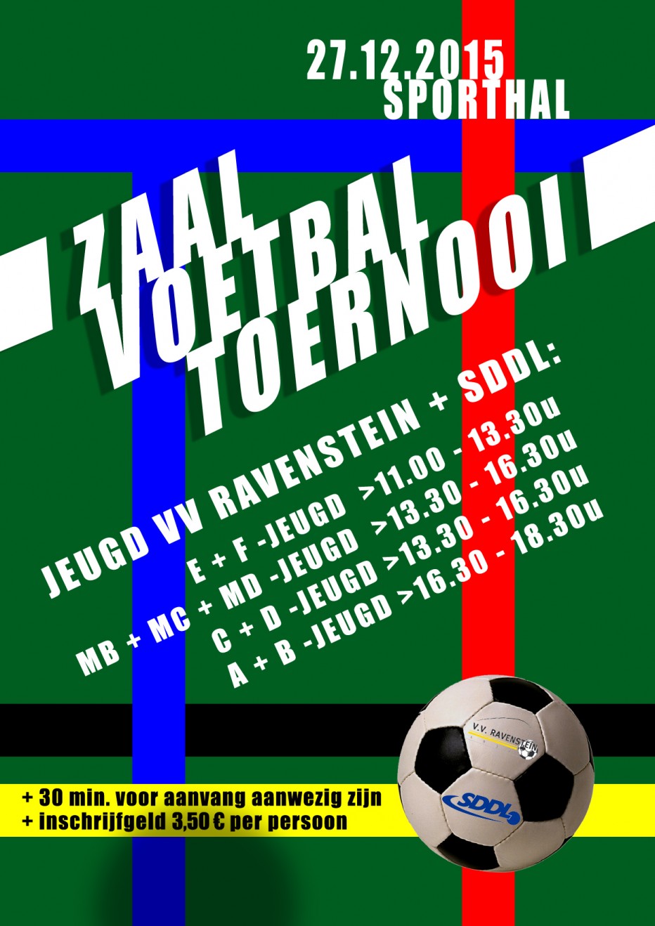 Zaalvoetbal voor jeugd