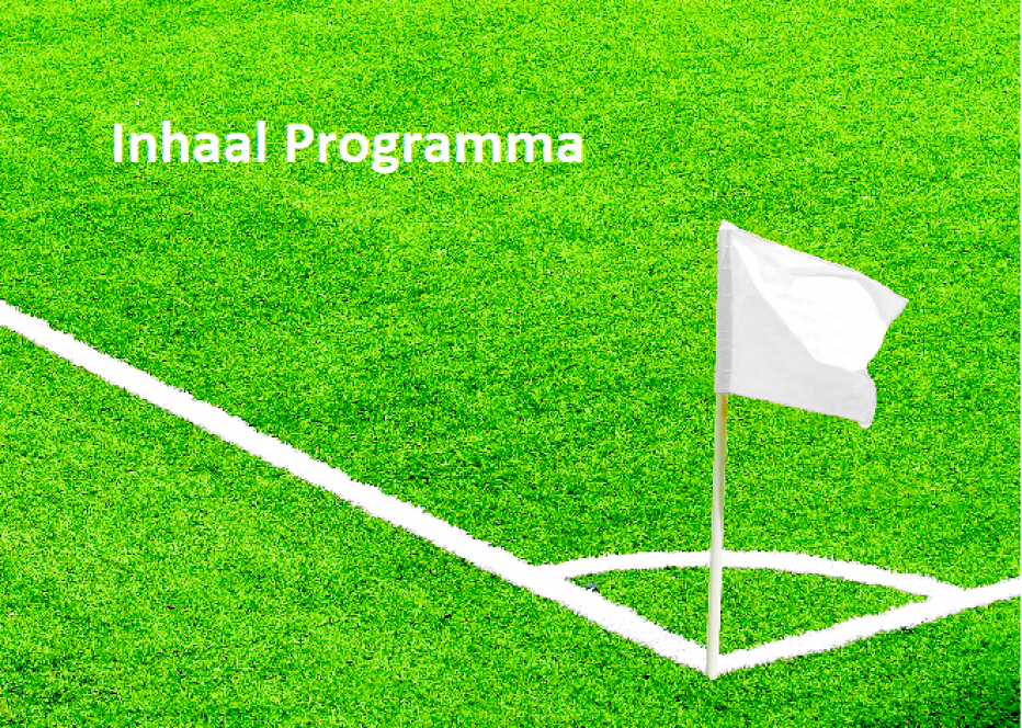 Inhaalprogramma: update voor 4 april tm 8 april