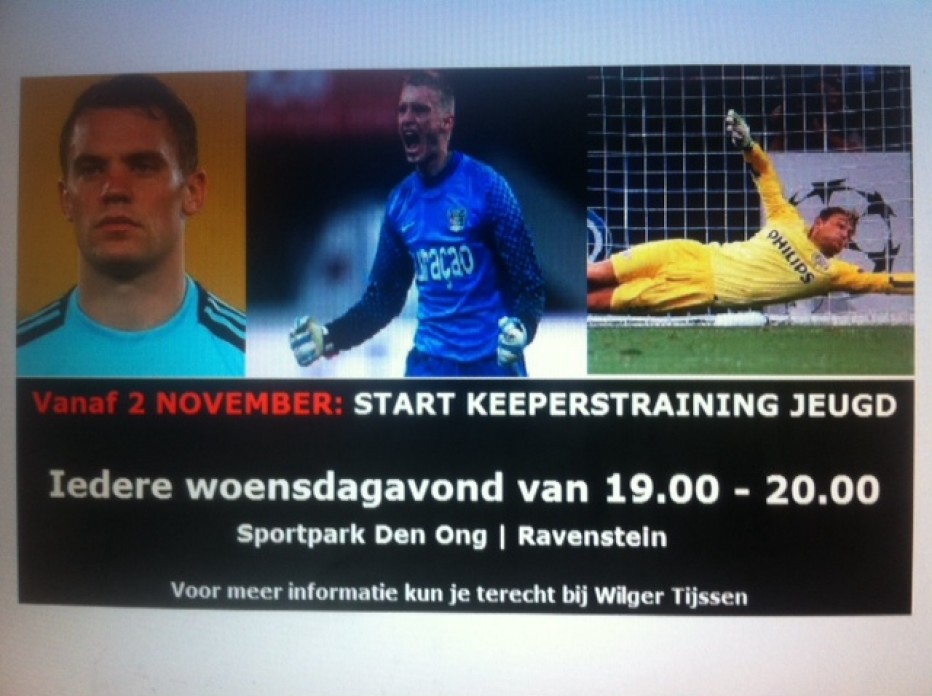 Keeperstraining jeugd