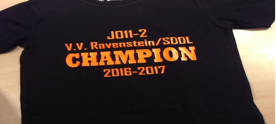 Ravenstein/SDDL JO11-2 overtuigend kampioen!!!
