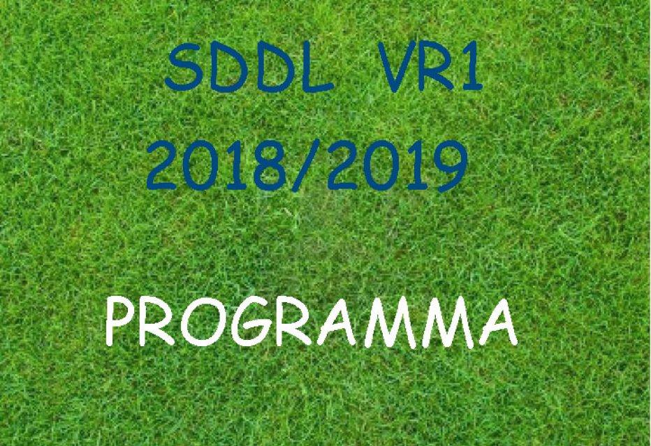 Wedstrijdschema SDDL VR1