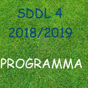 Wedstrijdschema SDDL 4
