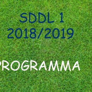 Wedstrijdschema SDDL 1